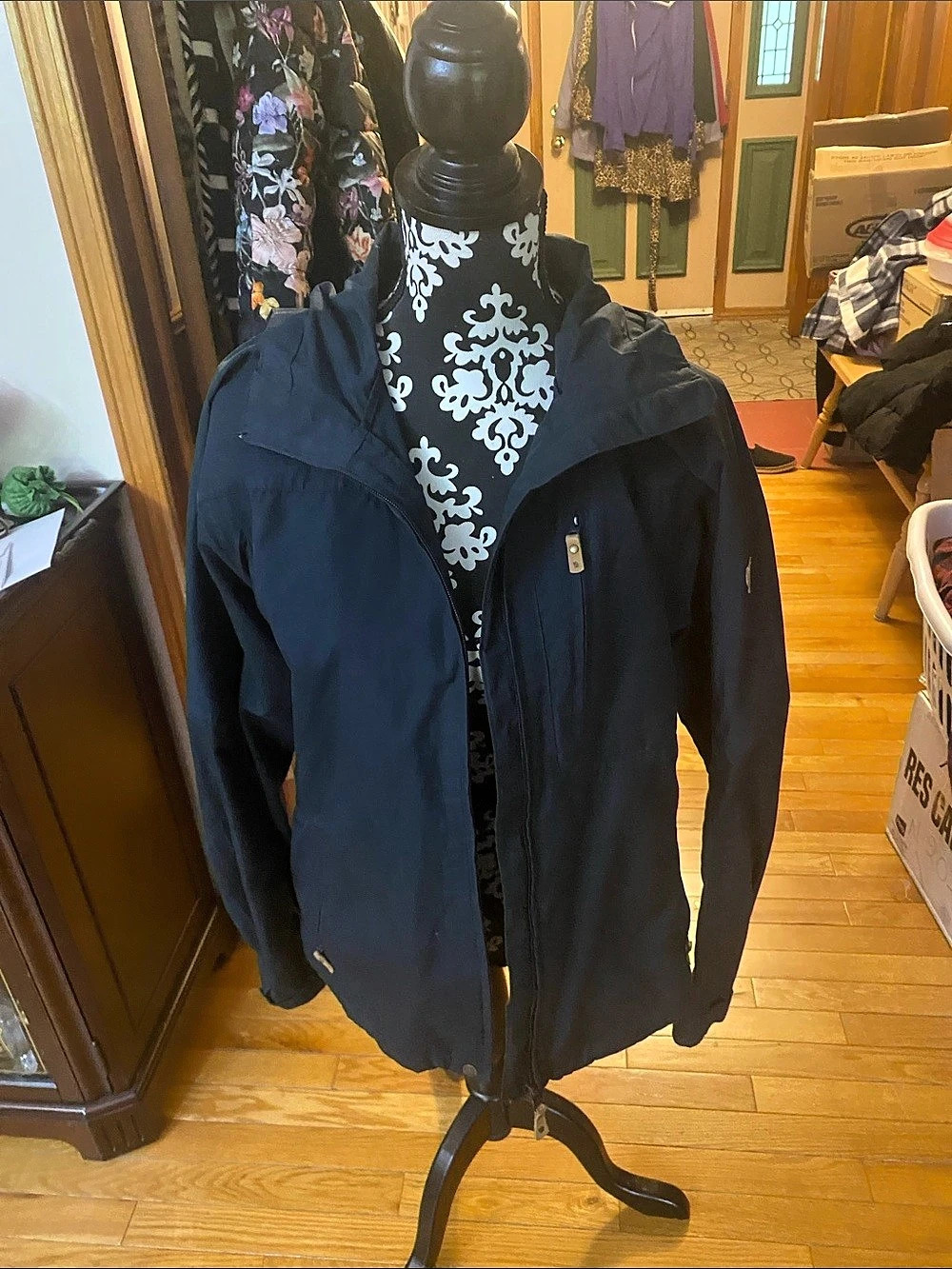 Fjallraven High Coast Wind Jacket Blue & Black Medium